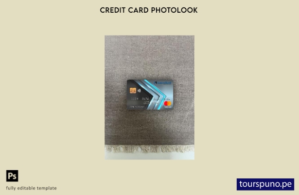 listo para imprimir EE.UU. Ohio SUTTON bank mastercard photolook plantilla front